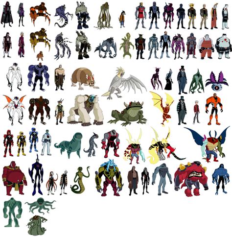 ben 10 all villains